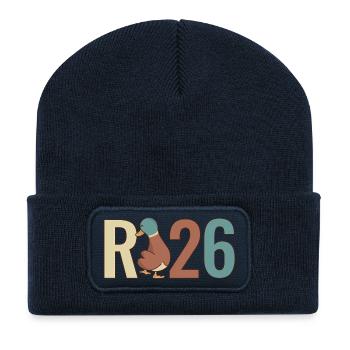 R Duck 2026 - R Duck 26 - Pension 2026 - Recycled Patch Beanie - french navy - Front