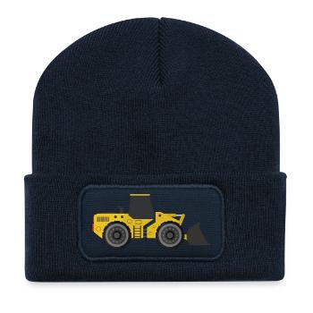 Bagger - Recycelte Patch Beanie - French Navy - Vorne