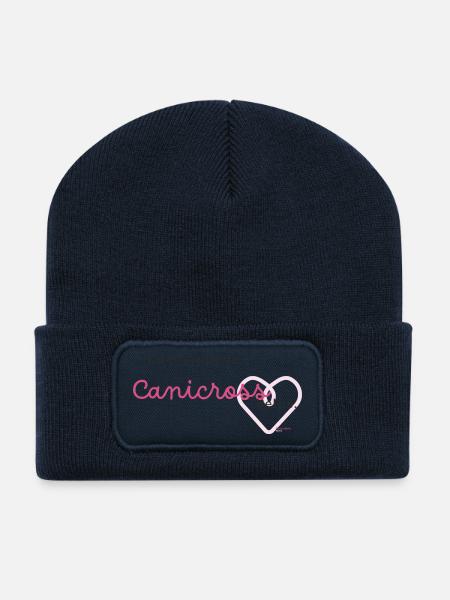 Life Happens. - Recycelte Patch Beanie - French Navy