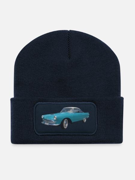 Oldtimer - Recycelte Patch Beanie - French Navy