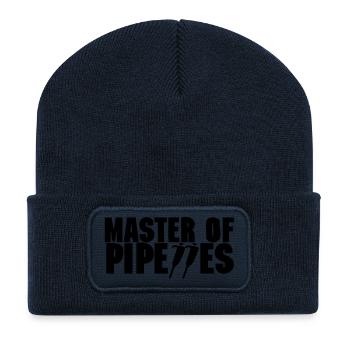 Master of Pipettes - Recycled Patch Beanie - french navy - Front
