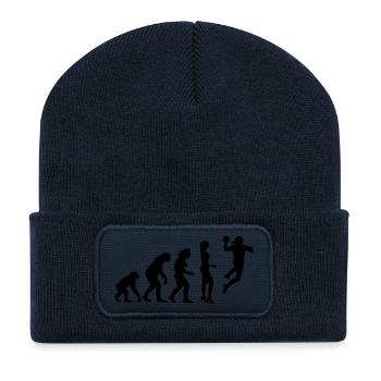 evolution_handball_spielerin_c_1c - Beanie recyclé à patch - bleu marine - Devant