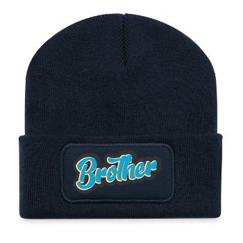 Brother - Recycelte Patch Beanie - French Navy - Vorne