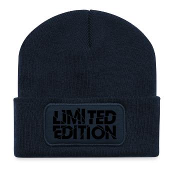 limited_edition - Recycelte Patch Beanie - French Navy - Vorne