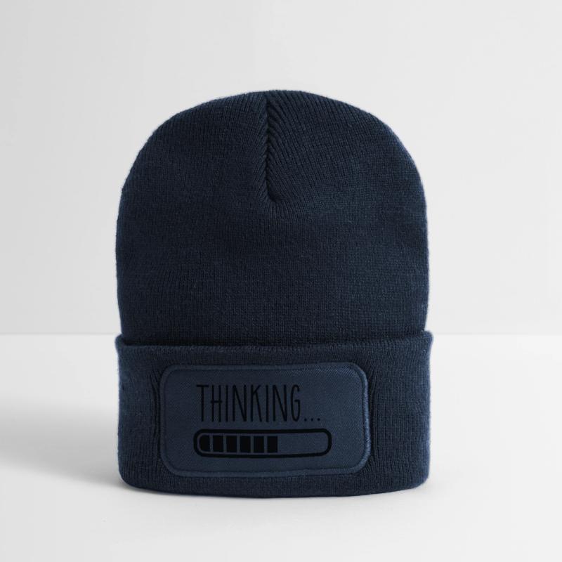loading thinking Recycled Patch Beanie