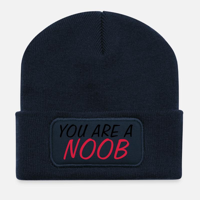 Geek - Recycled Patch Beanie - french navy