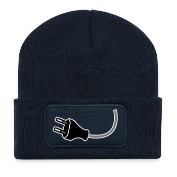 Plug - Recycled Patch Beanie - french navy - Front
