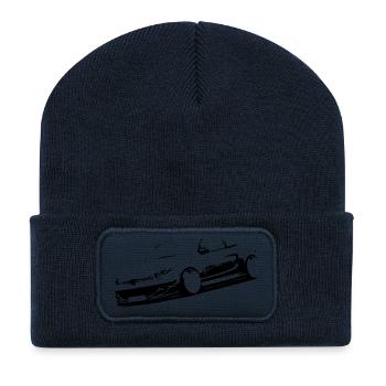 Tuning 206 - Recycelte Patch Beanie - French Navy - Vorne