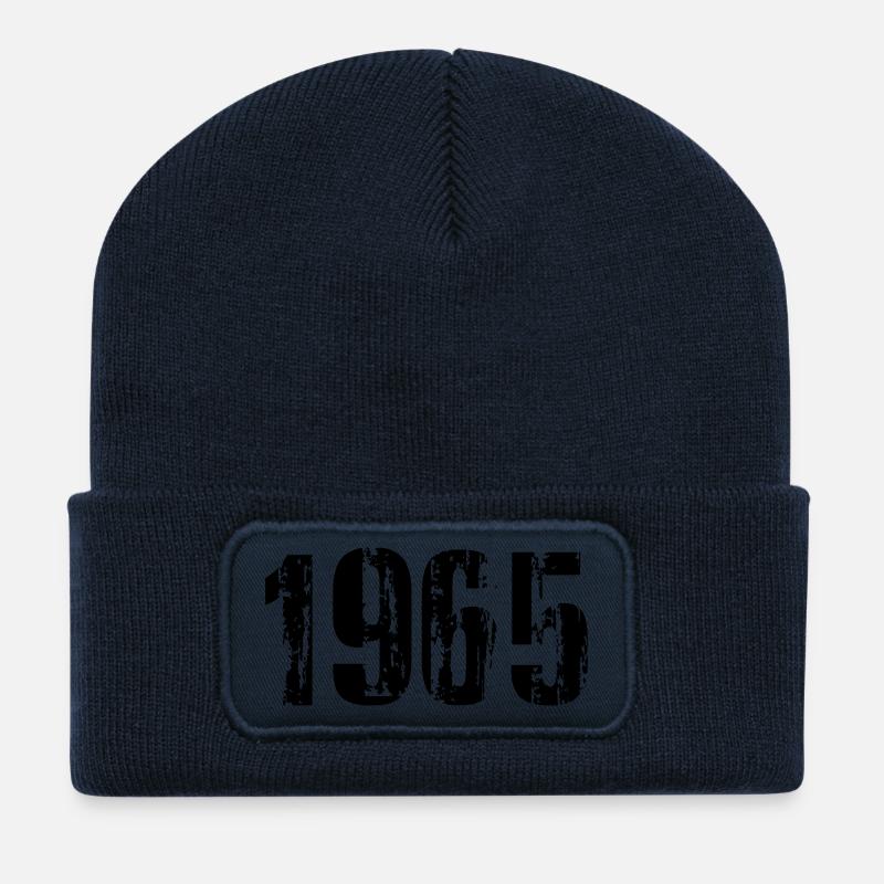 1965 - Recycelte Patch Beanie - French Navy