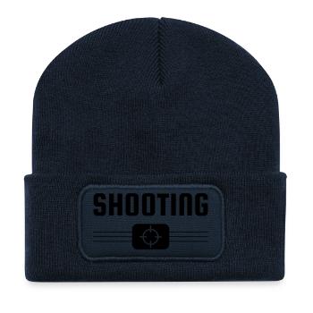 Tir Sportif Tireur Sport Sportif Athlète - Beanie recyclé à patch - bleu marine - Devant