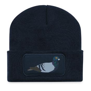 Dove - Recycled Patch Beanie - french navy - Front