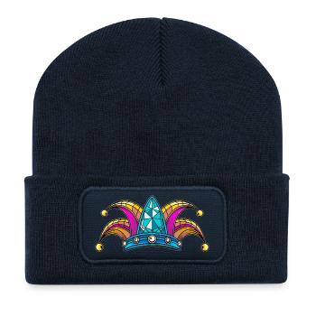 Fool's Cap Fool's Cap for Carnival and Carnival - Recycled Patch Beanie - french navy - Front