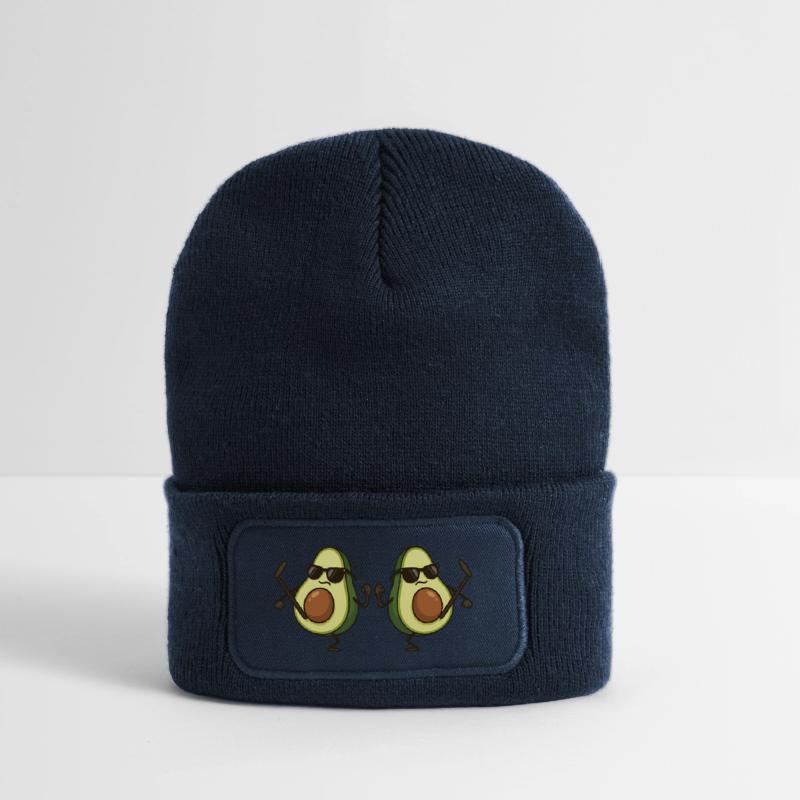Karaté Avocat 2 Beanie recyclé à patch