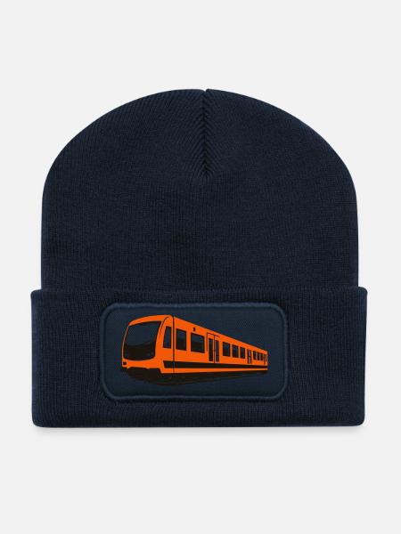 Helsinki Metro M300 - Recycled Patch Beanie - french navy