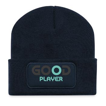 Gute Spieler, die Sportliebhaber - Recycelte Patch Beanie - French Navy - Vorne