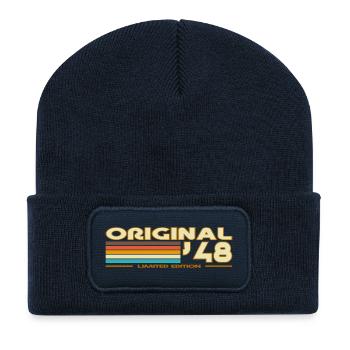 Original 48 Limited Edition - Recycled Patch Beanie - french navy - Front