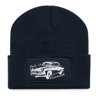 Wartburg W311 Coupe - Recycelte Patch Beanie - French Navy - Vorne