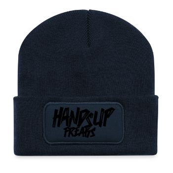 Hands Up Freaks - Recycelte Patch Beanie - French Navy - Vorne