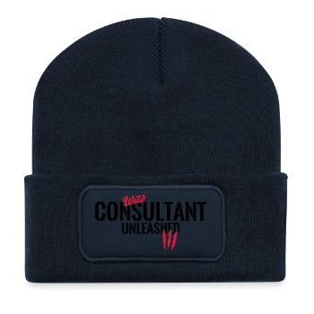 Wilder Adviser unleashed - Recycled Patch Beanie - french navy - Front