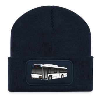 service bus - Recycled Patch Beanie - french navy - Front