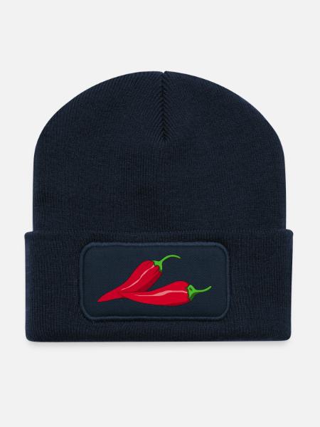 pepperoni - Recycled Patch Beanie - french navy