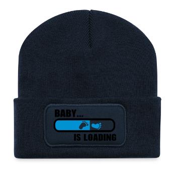 Baby loading - Recycelte Patch Beanie - French Navy - Vorne