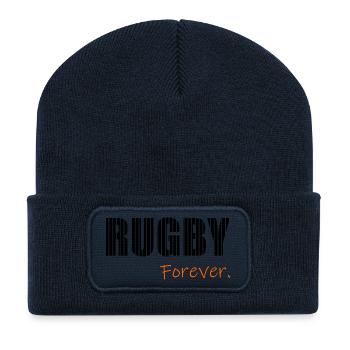 RUGBY. SPORT. - Recycled Patch Beanie - french navy - Front