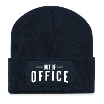 Out of Office - Recycled Patch Beanie - french navy - Front