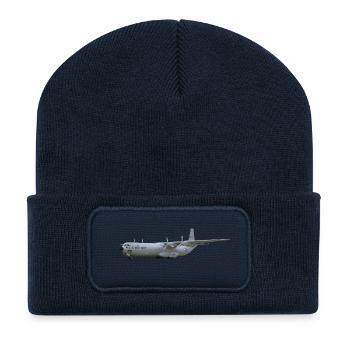 C-133 Cargomaster - Recycled Patch Beanie - french navy - Front