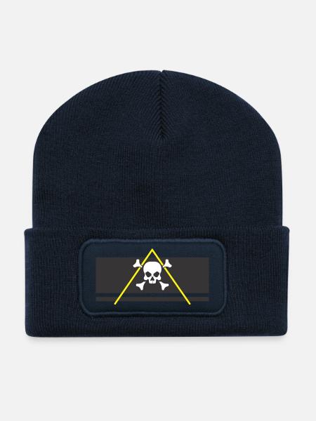 pirate pyramid festival - Recycled Patch Beanie - french navy