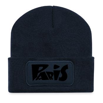 Paris Forms - Recycled Patch Beanie - french navy - Front