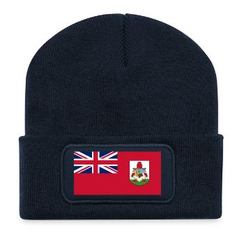 Bermuda - Recycelte Patch Beanie - French Navy - Vorne