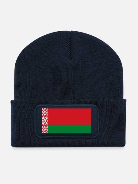 Belarus - Recycelte Patch Beanie - French Navy
