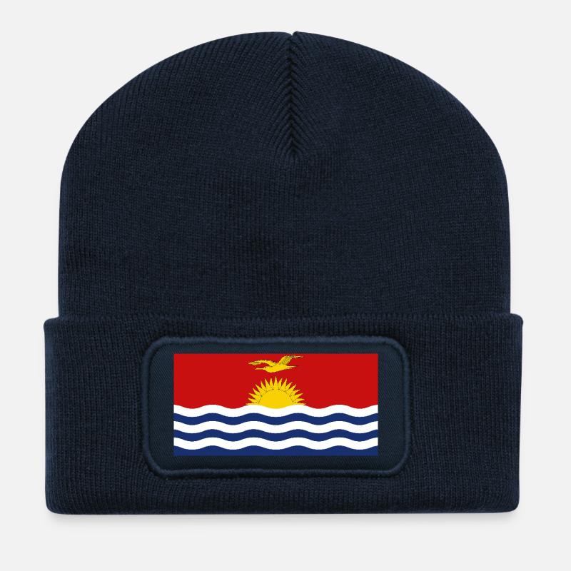 Kiribati - Recycelte Patch Beanie - French Navy