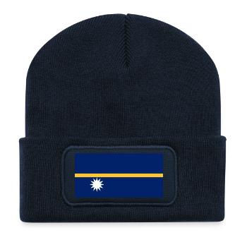 Nauru - Recycled Patch Beanie - french navy - Front