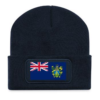 Pitcairn Islands - Recycled Patch Beanie - french navy - Front
