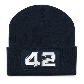NERDY forever - 42 - Recycled Patch Beanie - french navy - Front