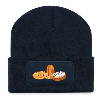 many Cookies | Biscuit heaps - Recycled Patch Beanie - french navy - Front