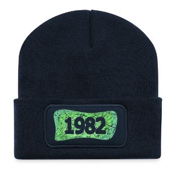 1982 - Recycled Patch Beanie - french navy - Front