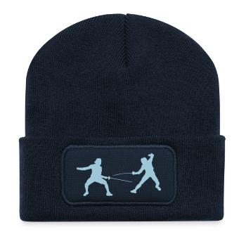 fencing - Recycled Patch Beanie - french navy - Front