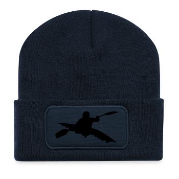 kayak sport - Recycelte Patch Beanie - French Navy - Vorne