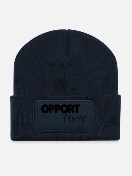 Opportunity - Recycled Patch Beanie - french navy