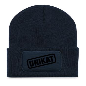 unikat__f1 - Recycled Patch Beanie - french navy - Front