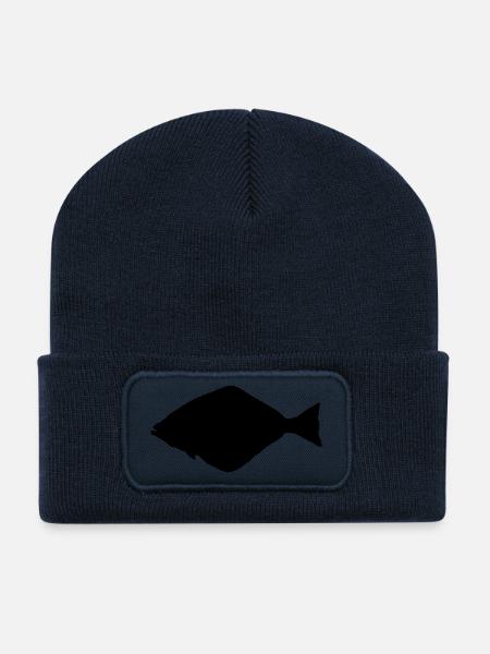 Heilbutt II - Recycelte Patch Beanie - French Navy