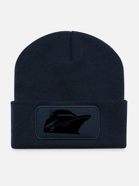 Boot - Recycelte Patch Beanie - French Navy