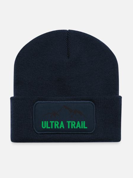 Ultra Trail - Recycelte Patch Beanie - French Navy