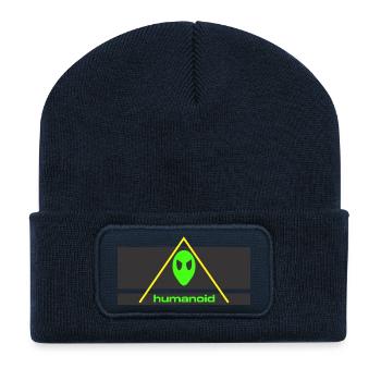 humanoid festival - Recycled Patch Beanie - french navy - Front