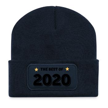 Das Beste aus 2020 - Recycelte Patch Beanie - French Navy - Vorne