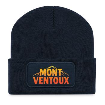 Mont Ventoux Climb Orange - Recycled Patch Beanie - french navy - Front