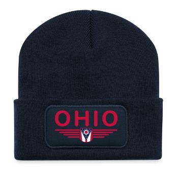 Ohio Fan T-Shirt – Must-Have for Fans - Recycled Patch Beanie - french navy - Front